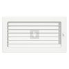 SAVEN klasszikus szellőzőrács 17×30cm, fehér, zsalus 