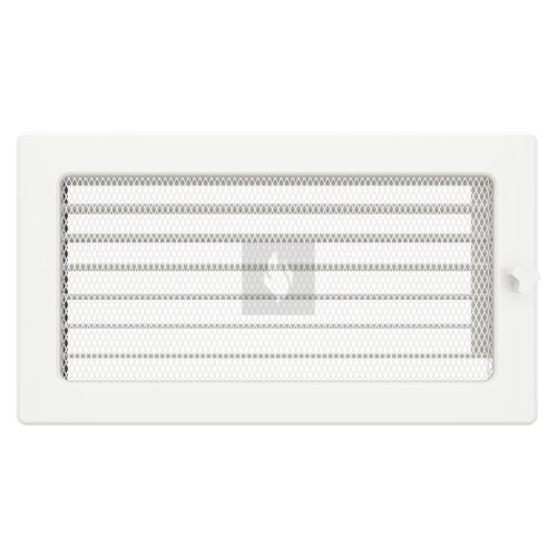 SAVEN klasszikus szellőzőrács 17×30cm, fehér, zsalus 