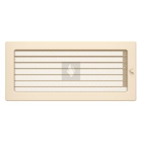 SAVEN klasszikus szellőzőrács 17×37cm krém, zsalus 