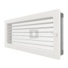 SAVEN klasszikus szellőzőrács 17×37cm, fehér, zsalus 