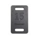 KAWMET ruck plate súlylap 15 kg