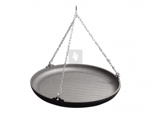 Öntöttvas tál háromlábra Ø63 cm