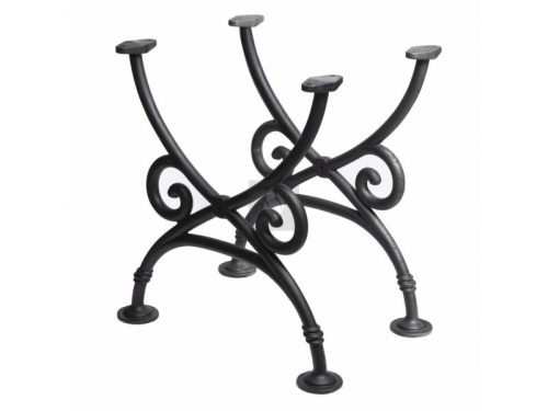 Bécsi asztal – öntöttvas lábszett