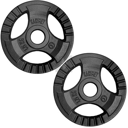 KAWMET súlytárcsa szett 2×1,25 kg (28,5 mm)