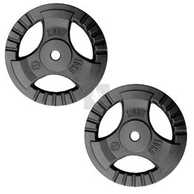 KAWMET súlytárcsa szett 2×10 kg (30,5 mm)