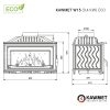 KAWMET W15 (9,4 kW) ECO öntvény kandallóbetét