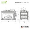 KAWMET W15 (9,4 kW) ECO öntvény kandallóbetét