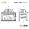 KAWMET W15 (16,3 kW) ECO öntvény kandallóbetét
