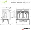KAWMET Premium SPARTA S10 ECO öntvény kandallókályha