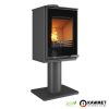 Kawmet HARITA S15v Decor ECO dekor üveges lábon álló kandallókályha