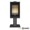Kawmet VENUS S16 Decor ECO dekor üveges lábon álló kandallókályha