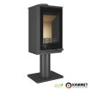 Kawmet VENUS S16 Decor ECO dekor üveges lábon álló kandallókályha