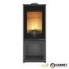 Kawmet VENUS S16 S-BOX Decor ECO dekor üveges fatárolós kandallókályha