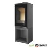 Kawmet VENUS S16 S-BOX Decor ECO dekor üveges fatárolós kandallókályha