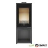 Kawmet VENUS S16 S-BOX Decor ECO dekor üveges fatárolós kandallókályha