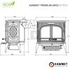 KAWMET Premium ARES S7 ECO öntvény kandallókályha