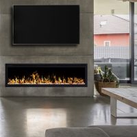 Elektromos kandalló fűtési funkcióval