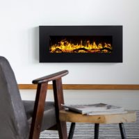 Falra szerelhető elektromos kandalló