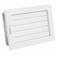 Állítható zsalus szellőzőrács