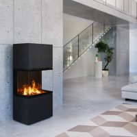 Elektromos design kandalló